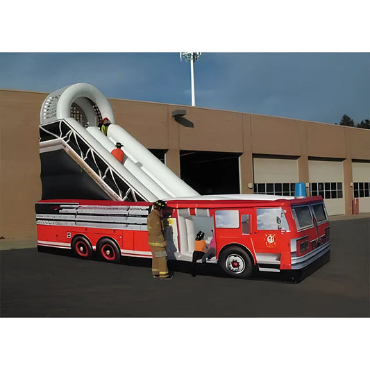18' Fire Truck Combo Slide