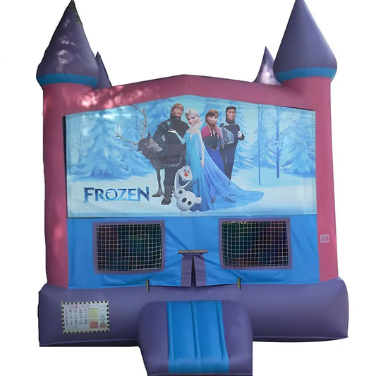 Frozen Banner Bounce House