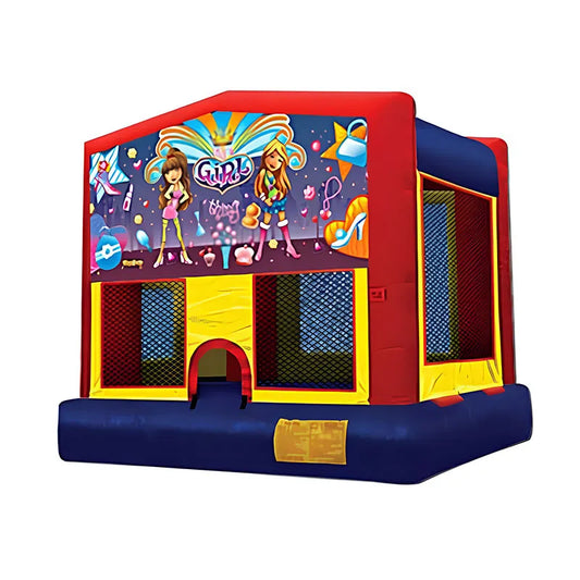 It’s A Girl Thing Banner Bounce House