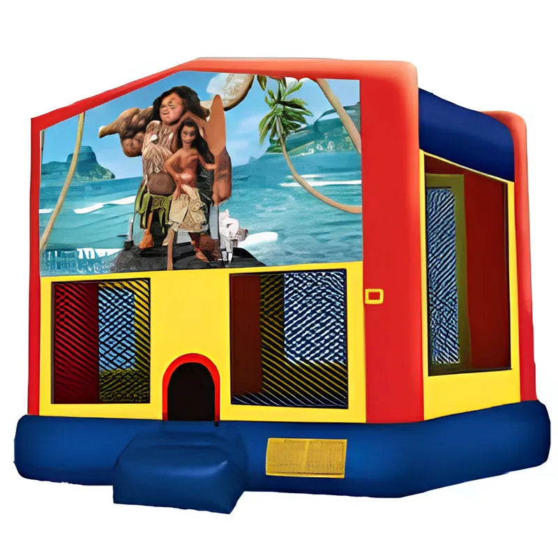 Moana Banner Bounce House