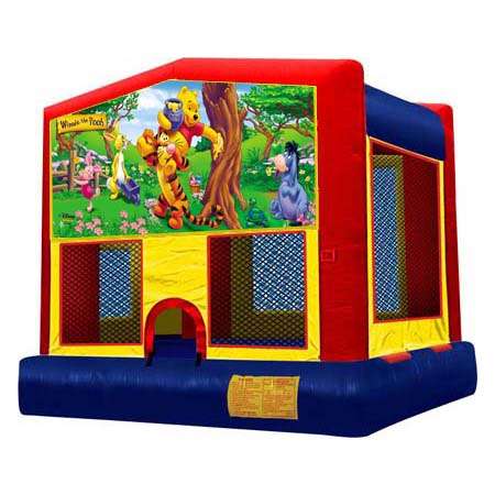Winnie The Pooh Banner Bounce House