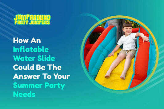How An Inflatable Water Slide Could Be The Answer To Your Summer Party Needs