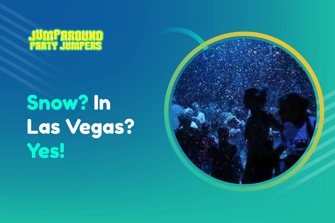 Snow? In Las Vegas? Yes!