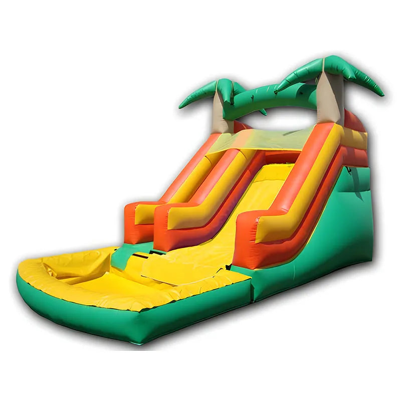15' Compact Tropical Water Slide