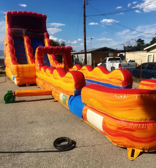 20′ lava with slip