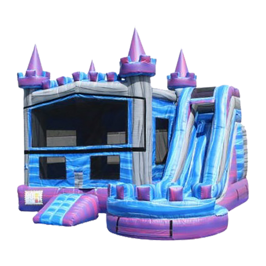 6-in-1 Marble Princess Castle Wet