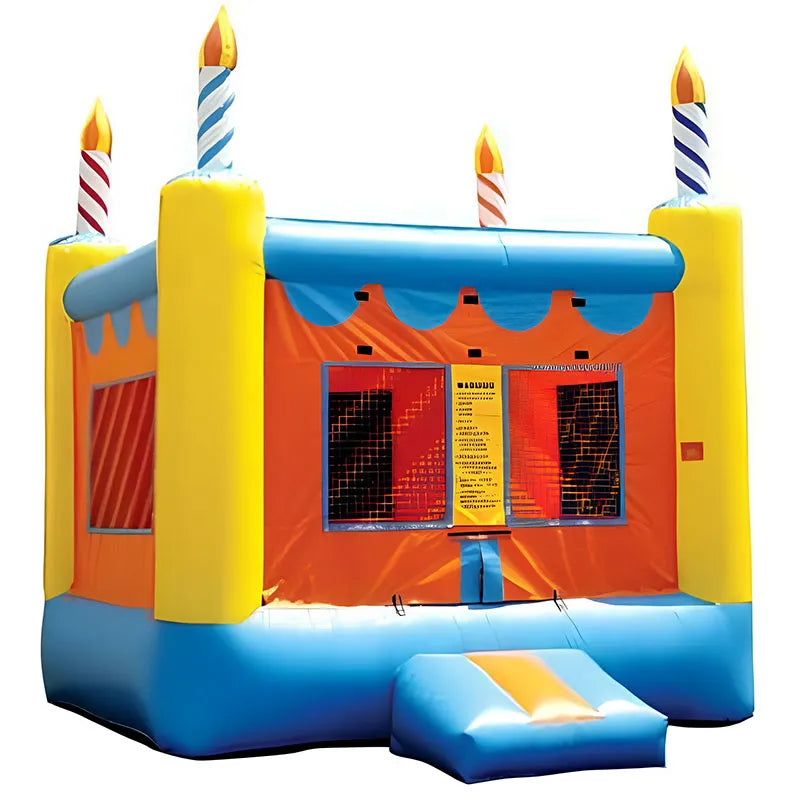 Birthday Cake Bounce House 13×13
