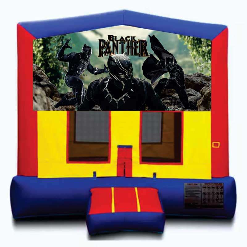 Black Panther Banner Bounce House