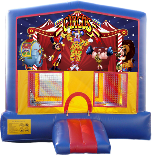 Circus Banner Bounce House