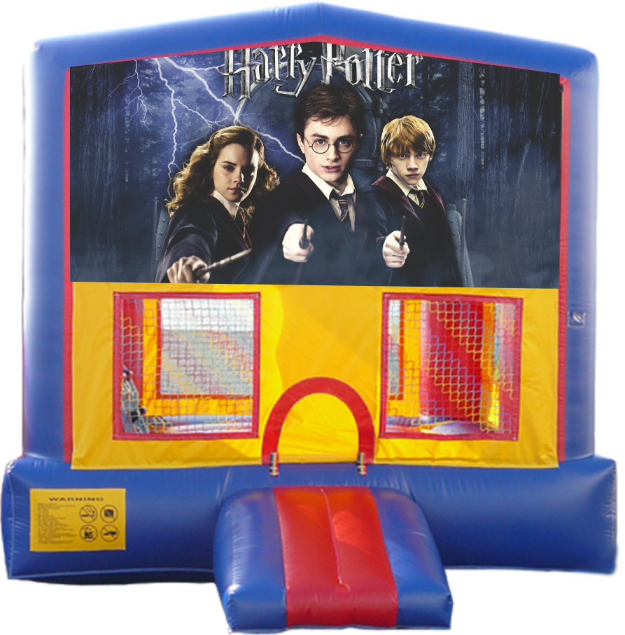 Harry Potter Banner Bounce House