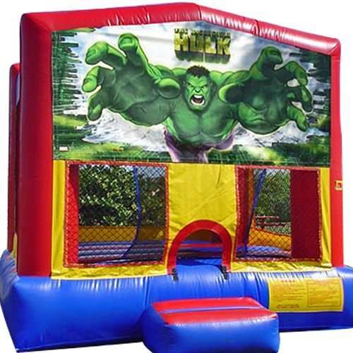 Hulk Banner Bounce House