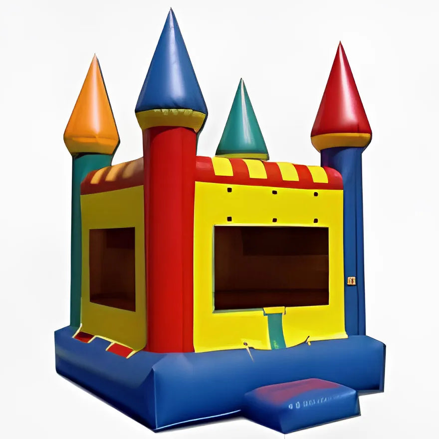 Neutral Castle 13×13 Banner Bounce House