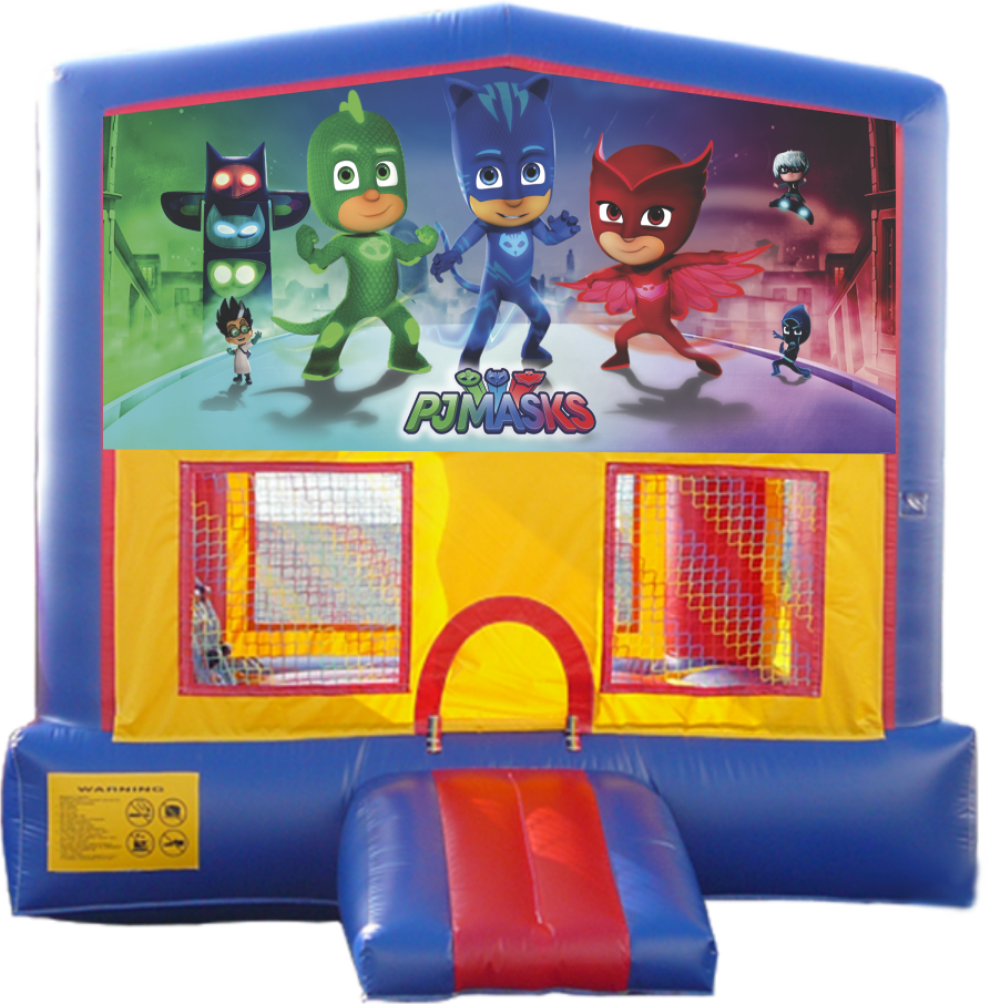 PJ Mask Big Banner Bounce House