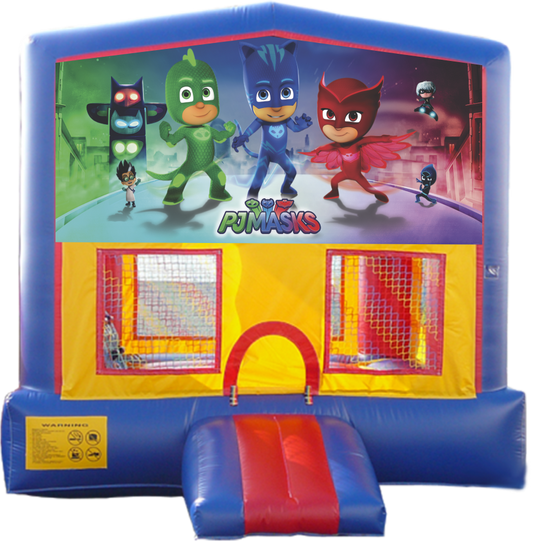 PJ Mask Big Banner Bounce House