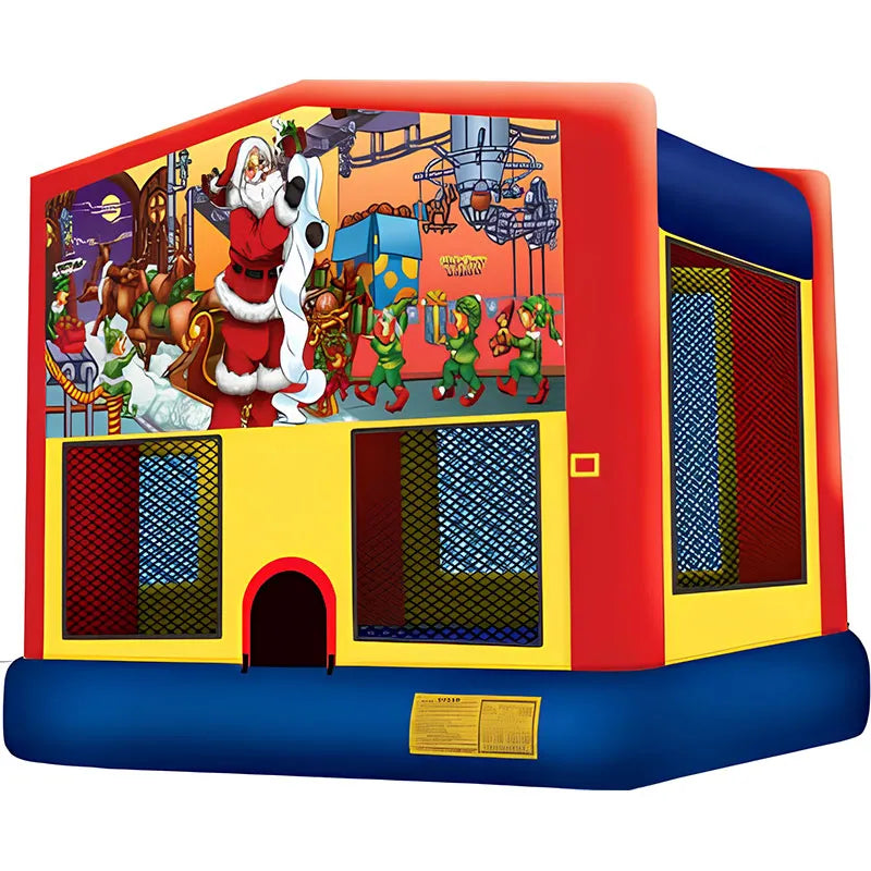Santa Big Banner Bounce House