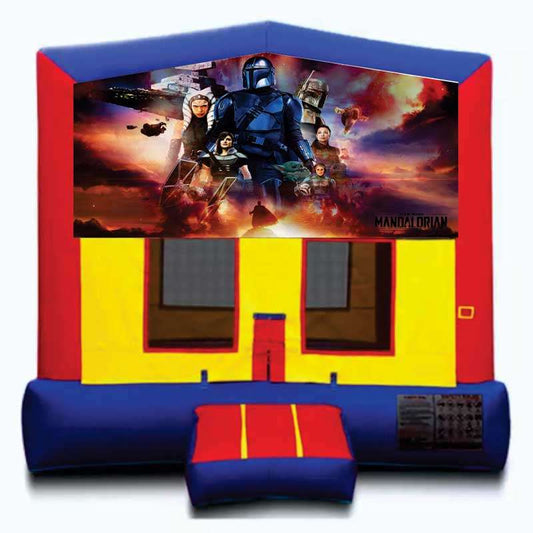 The Mandalorian 2 Banner Bounce House