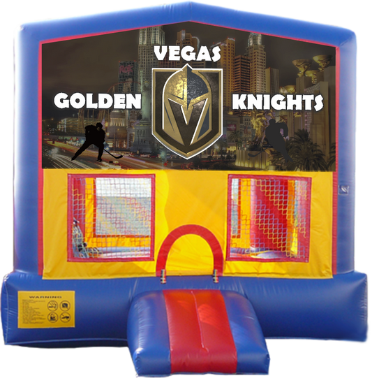 Vegas Golden Knights Banner Bounce House