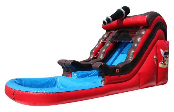 18' Pirate Ship Slide with or without Slip-n-Slide