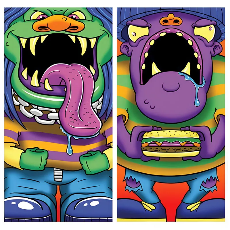 Feed The Monster Carnival Game/Cornhole Game