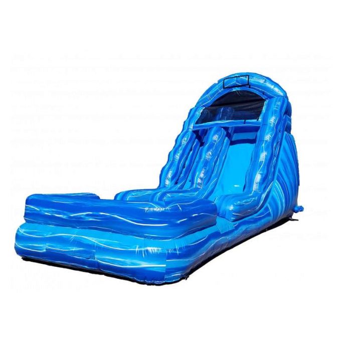 Blue Marble 15 Foot Water Slide