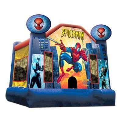 Spiderman Full Face Bounce House