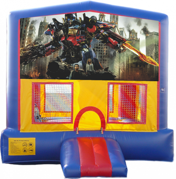 Transformers Big Banner Bounce House