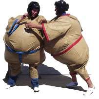 Inflatable Sumo Suits interactive