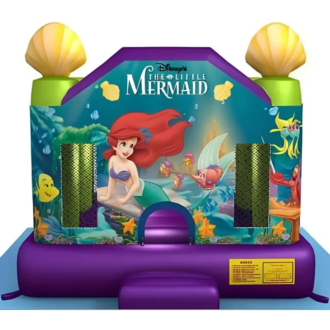 Disney Little Mermaid 13×13 Bounce House