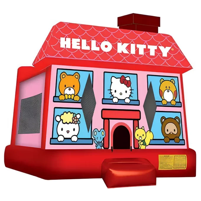 Hello Kitty Full Face Bounce House