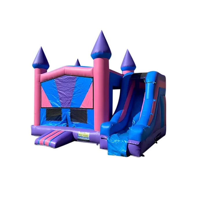 5-in-1 Princess Castle Combo with Banner Velcro Dry Use